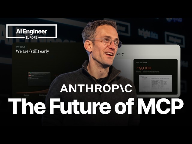 The Future of MCP — David Soria Parra, Anthropic