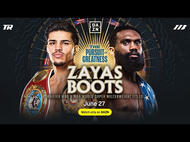 XANDER ZAYAS VS. JARON 'BOOTS' ENNIS LAUNCH PRESS CONFERENCE LIVESTREAM
