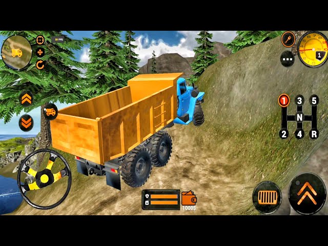 Backhoe Loader JCB Simulator Gameplay - Indian Vehicles JCB Truck Driving - Android Gameplay
