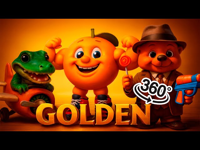 GOLDEN x BABY BRAINROT TIMES VR 360° | OFFICIAL MUSIC VIDEO