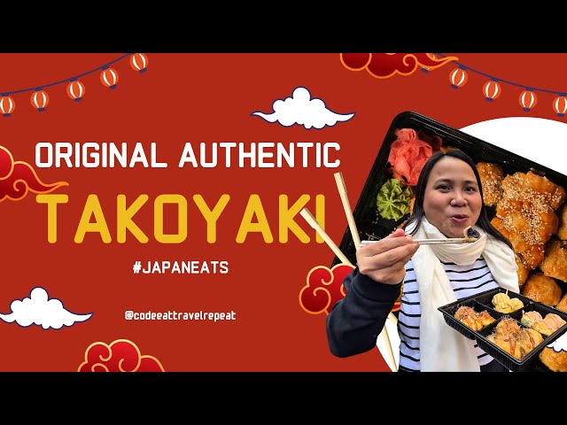 The 𝙤𝙧𝙞𝙜𝙞𝙣𝙖𝙡 𝙖𝙪𝙩𝙝𝙚𝙣𝙩𝙞𝙘 𝙏𝙖𝙠𝙤𝙮𝙖𝙠𝙞 | Japan Eats