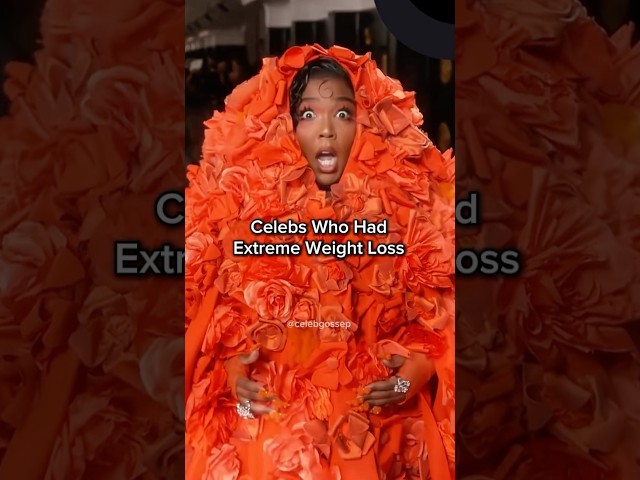 Their weight loss transformations are SHOCKING! 😲🤯🙌 #hollywood #celebrity #weightloss