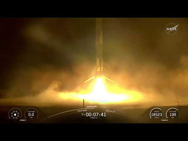 1st Falcon 9 Landing at SLC-40 Landing Pad