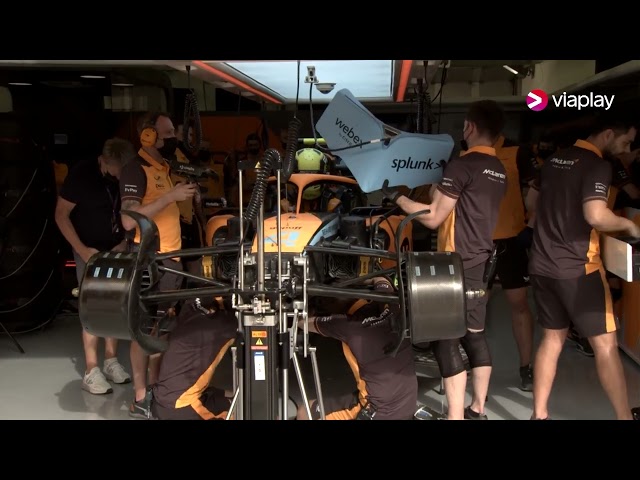 Ossi valtasi varikon | McLaren