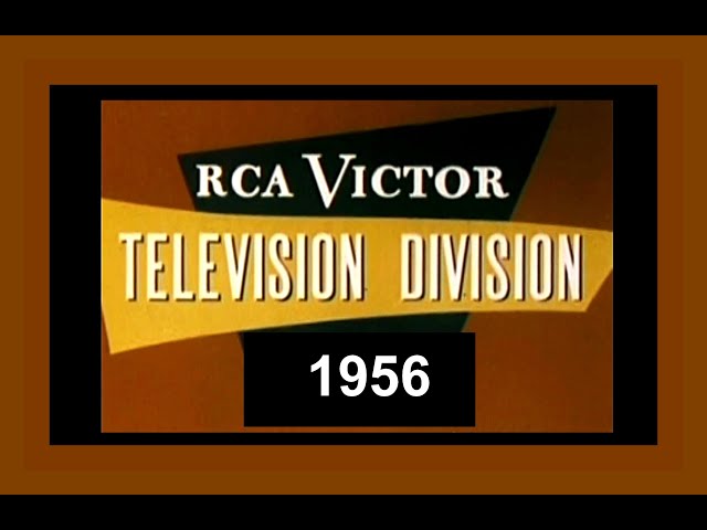 Original 1956 RCA Film: Vintage Television Electronics & Vacuum Tube Production, TV technology