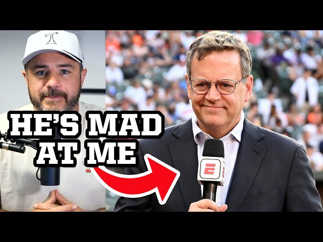 Buster Olney is upset with me, a breakdown