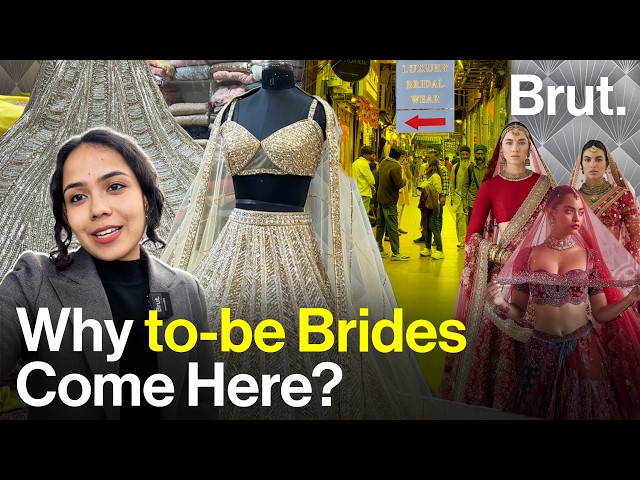 Chandni Chowk’s Designer Lehenga Replicas 2025 Edition | Brut IRL