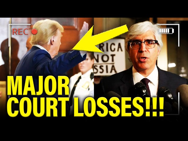 Trump STRUCK with MULTIPLE LEGAL LOSSES…Lawyer SPEAKS OUT