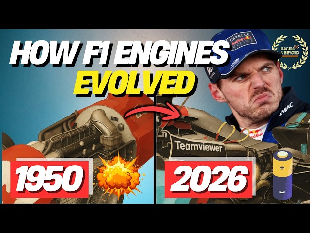 The Evolution (and Regression?) of Formula 1 Engines Explained in 18 Min | F1