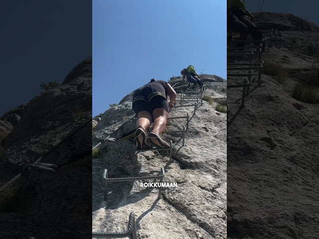 Via Ferrata Kosovon Pejassa on ehdottomasti kokemisen arvoinen! #matkailu