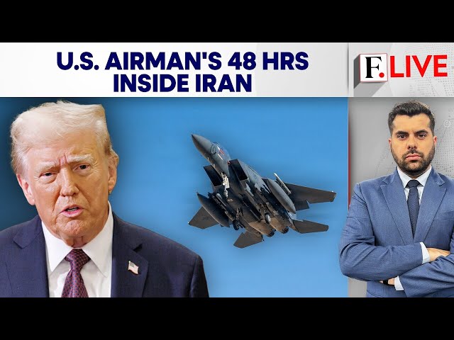 Iran War: How US F-15 Airman Evaded Capture; Trump Reacts to 'Easter Miracle' | Firstpost Live