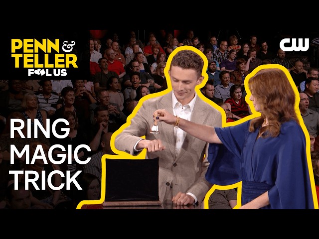 Magician Performs Magic Tricks with Alyson's Ring | Penn & Teller: Fool Us | The CW