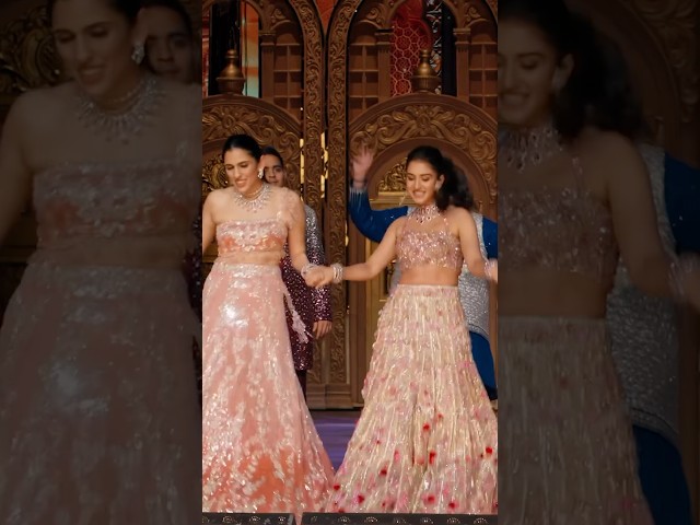 Ambani Family Lights Up the Stage at Anant & Radhika’s Wedding