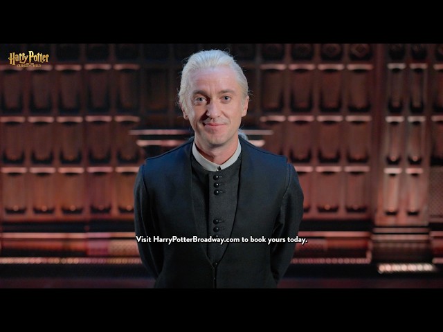 Tom Felton Extending His Broadway Run in Harry Potter and the Cursed Child through November 1, 2026