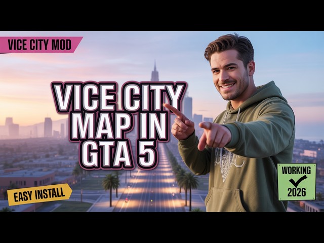 How to Install Vice City Map Mod in GTA 5 (2026) | Easy Step-by-Step Guide