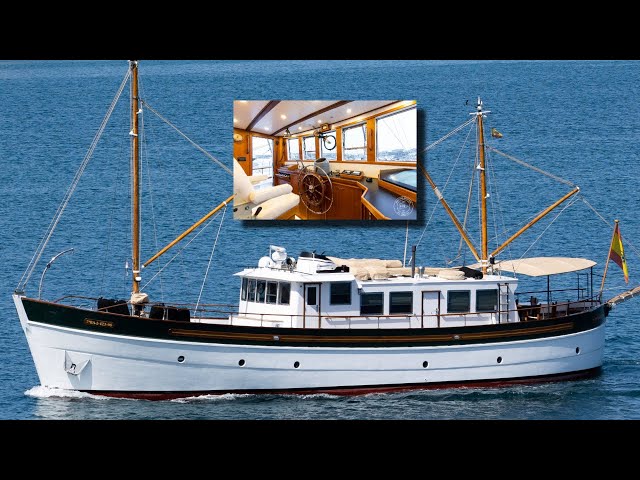 €550,000 LONG RANGE Explorer Yacht FOR SALE! | Fully Refitted M/Y 'Ferrara'