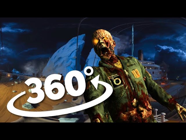 Zombies VR Experience  Titanic  CoD 360° Video4K virtual reality 360 videos realidad virtual vr