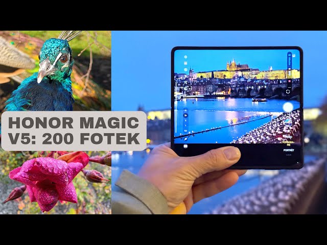 Jak fotí Honor Magic V5: Recenze foťáku + fotky z testu | 4K HDR video