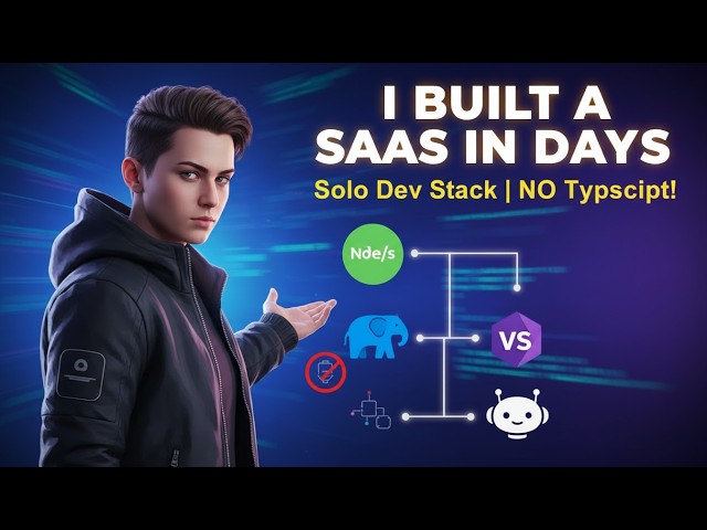 How I Built a SaaS in Days (My Full Tech Stack Revealed)