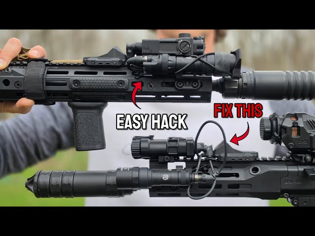 Fix Your AR15 Wires | Cable Management Hack