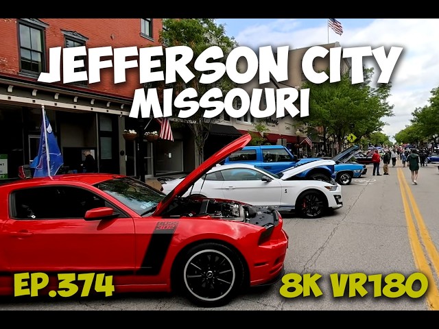 Ep.374 Jefferson City Missouri - Shelbyfest 2025 Mustang Power Heritage Event 8K VR180 3D Travel