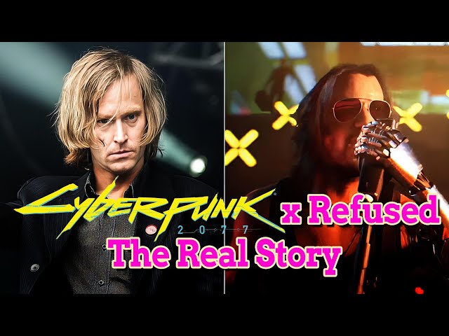 THE MAN BEHIND JOHNNY SILVERHAND | DENNIS LYXZÉN | CYBERPUNK 2077 | VÄNNÄS KASINO | REFUSED