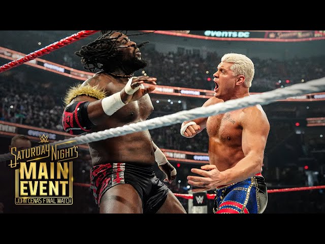 Cody Rhodes vs. Oba Femi: Saturday Night's Main Event highlights, Dec. 13, 2025