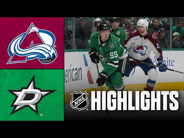 Avalanche vs. Stars | NHL Highlights | April 04, 2026