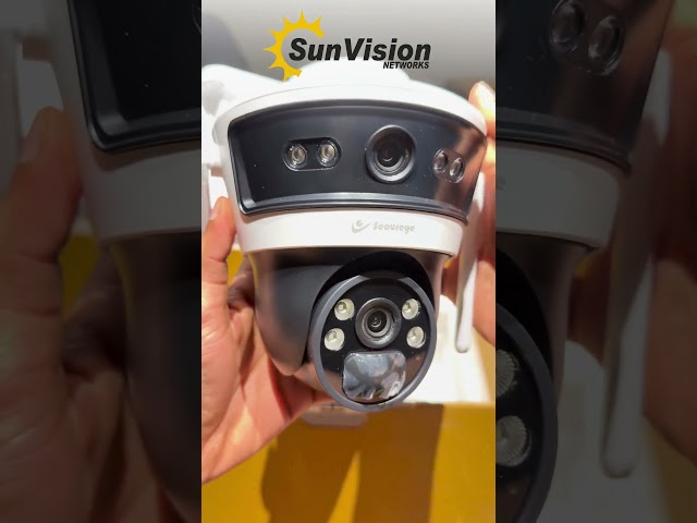 Best Solar CCTV Camera 2025 🚨 Dual Lens | Night Vision | 100% Wireless