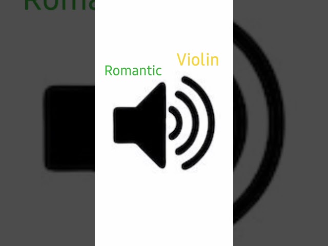 romantic_violin sound effect_music  🙈 #romantic #soundeffects #violin