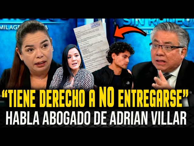 Habla CESAR NAKASAKI abogado de ADRIAN VILLAR sobre acusaciones a Marisel Linares