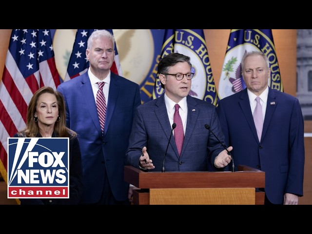 Speaker Johnson, GOP leaders hold weekly presser