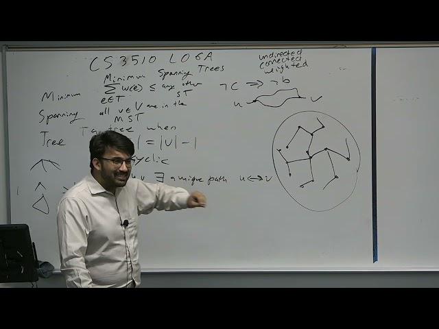 CS3510 L06A Minimum Spanning Trees
