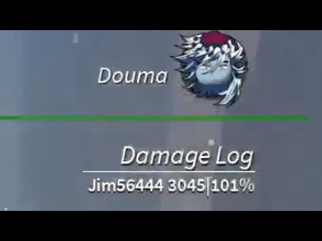 Soloing the *NEW* DOUMA BOSS with Mist Breathing | Roblox Project Slayers