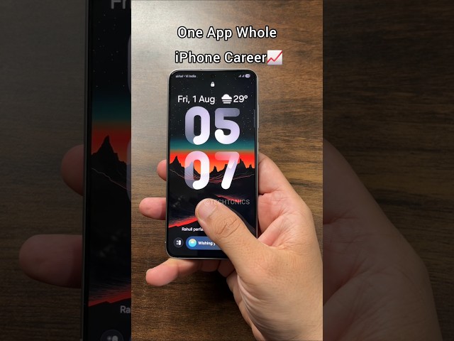 Samsung vs iPhone Customization App🔥