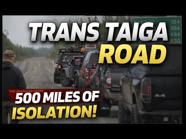 THE Most Remote Road in North America! Overland the Trans Taiga