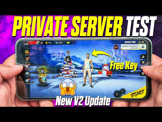 I Tested Free Fire Private Server New V3 Update 😱
