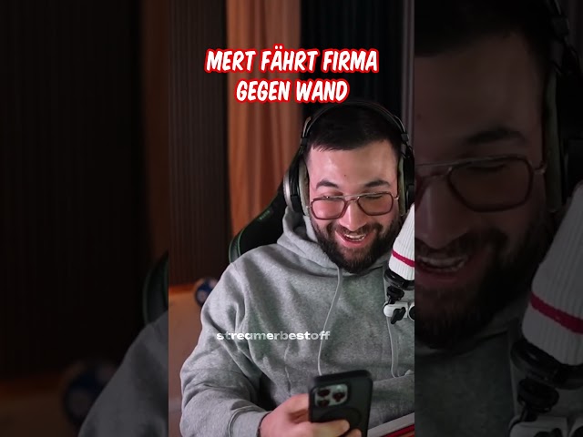 Mert fährt Firma gegen wand #shorts #twitchclips #clips