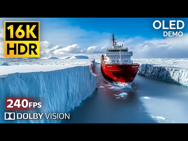 16K VIDEO ULTRA HD | World SUPER Dolby Vision (240FPS) | Sony Demo