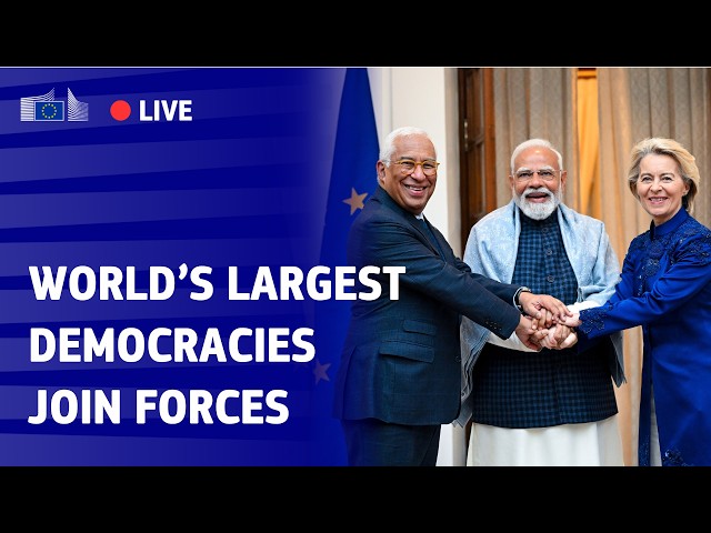 Strengthening the EU's partnership with the largest democracy in the world: EU-India Summit