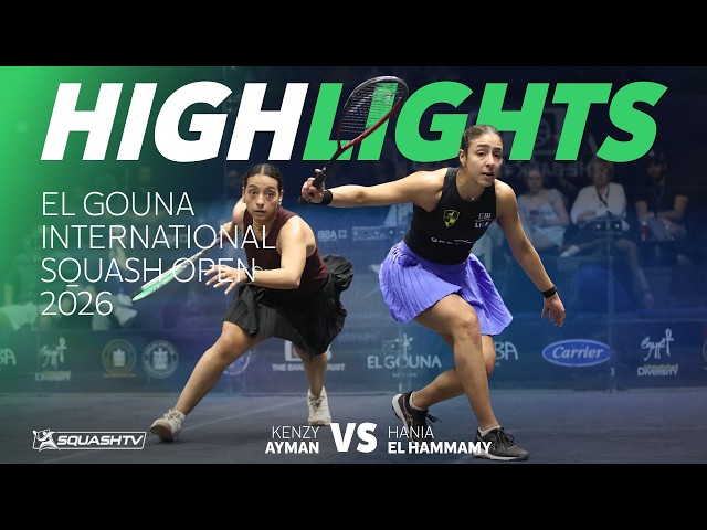 🇪🇬 El Hammamy v Ayman 🇪🇬 | El Gouna International 2026 | ROUND 2 HIGHLIGHTS