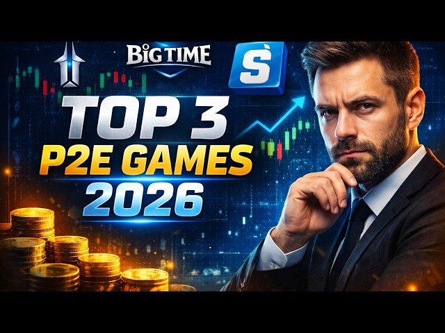 Top 3 Play-to-Earn Games 2026 🚀 | Best P2E Games Market & Risk Analysis