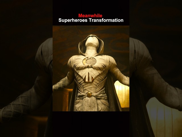 Marvel Villain Vs Superhero Transformation ☠️ #shorts