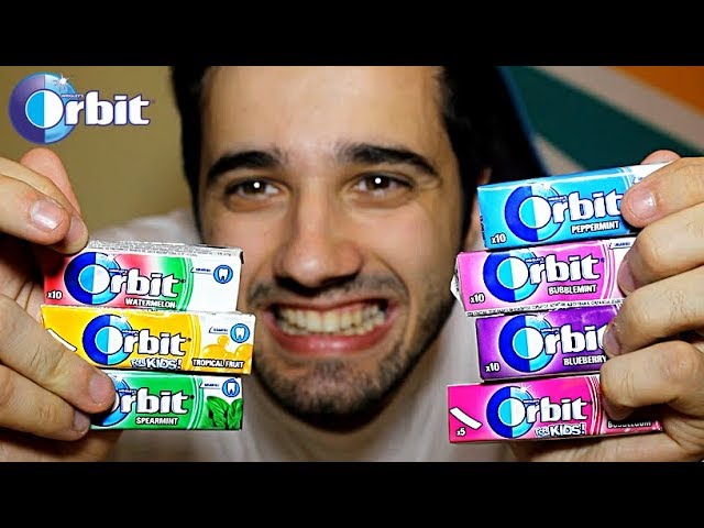 ORBIT GUM FLAVOR TASTE TEST (EXTREME)😱