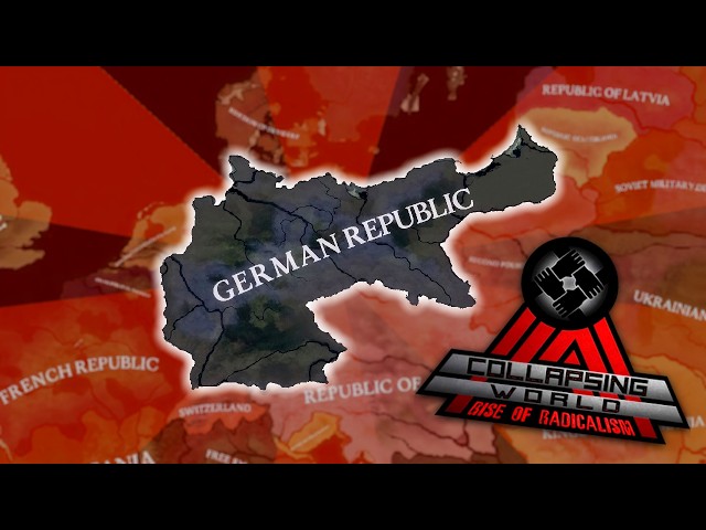 I saved EUROPEAN DEMOCRACY as the German Republic in COLLAPSING WORLD!