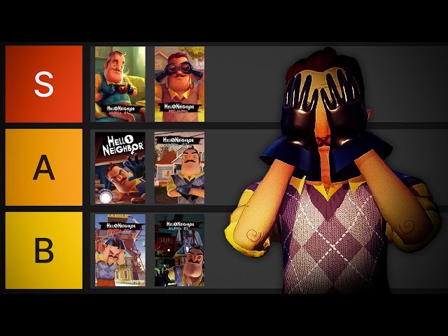 Ranking EVERY Hello Neighbor Game...
