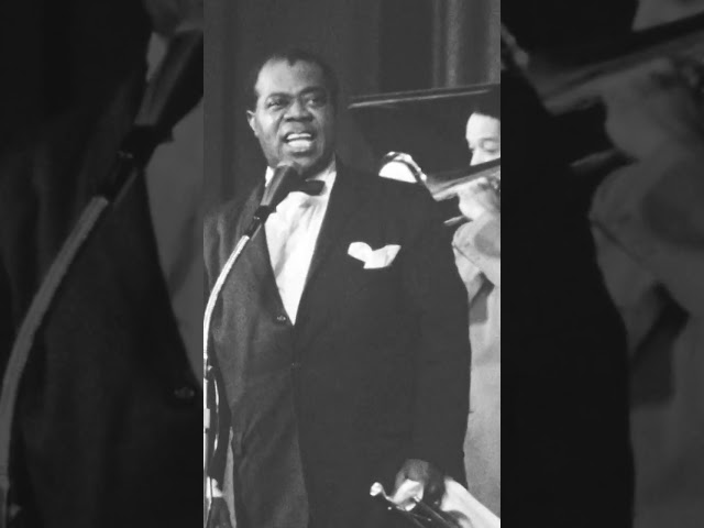 Louis Armstrong - La Vie En Rose, 1959 🎺 Rare Archive Footage