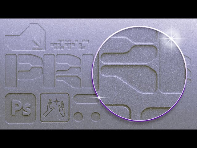 REAL 3D EMBOSS EFFECT [ PHOTOSHOP TUTORIAL + FREE TEMPLATE ]