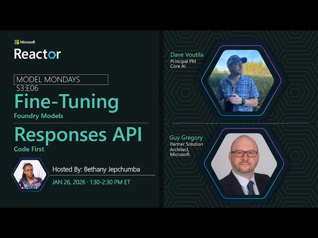 Model Mondays - Code-First with Responses API