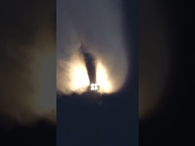 We tracked NASA's Artemis II rocket LIVE with a telescope all the way through SRB separation